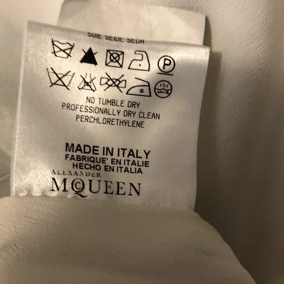 Alexander McQueen Houndstooth Fluted Hem Skirt 44 - Picture 6 of 9